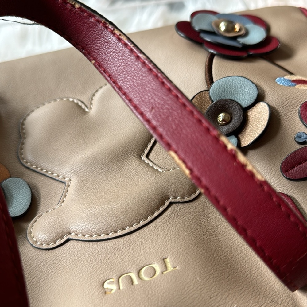 Tous Kaos Bowling Bag that needs some rehabbing. See pictures for issues. - Picture 11 of 14